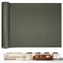 ONine Leather Repair Patch，Leather Repair Tape, 16 x 48 inches Leather Repair Patch for Furniture,Vinyl Repair kit，Leather Couch Patch，for Sofas, Furniture, car Seats(Grey-Litchi Grain)