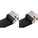 ONine Leather Repair Tape,Self Adhesive Leather Repair Patch,Leather Patches for Furniture,Sofa,Car Seats,Office Chair. Vinyl Repair Kit 3x60in (Black) (Pack of 2)