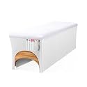Onism Lash Bed Cover for Eyelash Extensions, Massage Table Cover, White