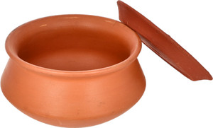 onlinch handi 1 l with lid earthenware