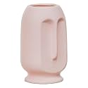 Modern Decorative Ceramic Vase for Home Décor | for Kitchen, Office or Living Room | Ceramic Flower Vase | Home Decor Centrepiece, Decor Showpiece Donut Vase (Beige_Design-1)