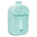 Modern Decorative Ceramic Vase for Home Décor | for Kitchen, Office or Living Room | Ceramic Flower Vase | Home Decor Centrepiece, Decor Showpiece Donut Vase (Green_Design-12)