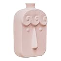 Modern Decorative Ceramic Vase for Home Décor | for Kitchen, Office or Living Room | Ceramic Flower Vase | Home Decor Centrepiece, Decor Showpiece Donut Vase (Beige_Design-10)