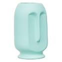 Modern Decorative Ceramic Vase for Home Décor | for Kitchen, Office or Living Room | Ceramic Flower Vase | Home Decor Centrepiece, Decor Showpiece Donut Vase (Green-Design-3)