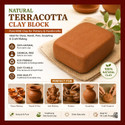 Onlinch Natural Terracotta Clay Pure Mitti Clay for Pottery, Sculpting & DIY Crafts 1 Art Clay