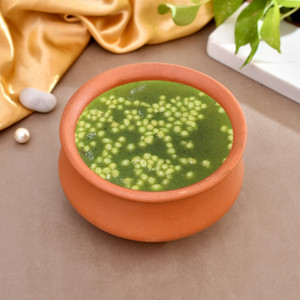onlinch organic clay dahi handi  clay handi  mitti handi  curd pot medium size handi 1 l with lid earthenware