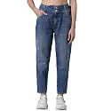 ONLY Women Tapered Fit High-Rise Cotton Heavy
