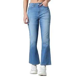 ONLY Womens High Rise Classic Jeans