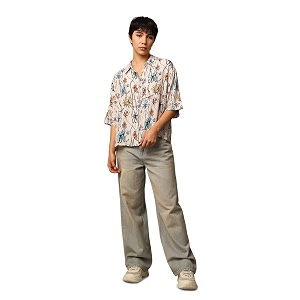 ONLY Womens Cotton Floral Regular Fit Shirt