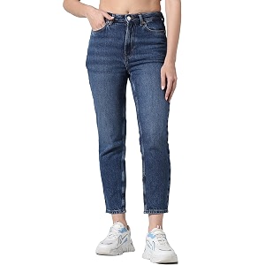 ONLY Womens High Rise Skinny Jeans