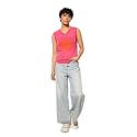 ONLY Women39s Knit Typography V-Neck T-Shirt