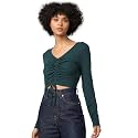 ONLY Women39s Polyester Blend Slim Fit Top