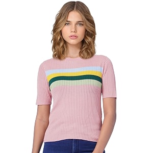 ONLY Womens Rayon Blend Regular Fit Top