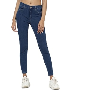 ONLY Women Skinny Fit High-Rise Jeans
