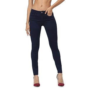 ONLY Womens High Rise Skinny Jeans