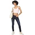 ONLY Women Blue Skinny Fit Low-Rise Low