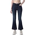 ONLY Women39s Solid Flared High Rise Black