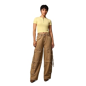 ONLY Womens Cotton Solid Regular Fit T-Shirt