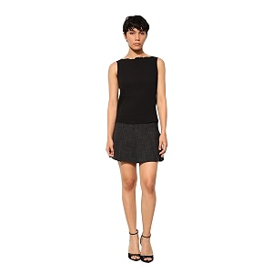 only women39s textured self-design sleeveless top