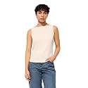 ONLY Women's Textured Self-Design Sleeveless Top