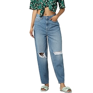 ONLY Women High Rise Relaxed Fit Highly