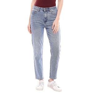 ONLY Womens 5 Pocket Mild Wash Jeans