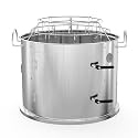 onlyfire Grill Smoking Kit Rib Hanging Attachment for Weber 18" Kettle