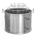 onlyfire Stainless Steel BBQ Cooking Smoking Attachment Rib Hanging System