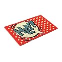 Onlymat 34Hey34 Printed Anti-Slip Doormat Multicolor Rectangular