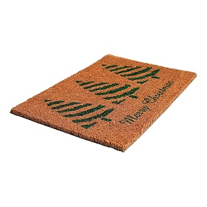 Onlymat Christmas Coir Doormat With Non-Slip PVC