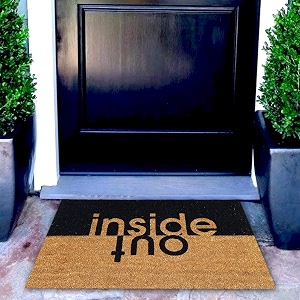Onlymat Coir Doormat for Entrance Non Slip