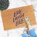 Onlymat Natural Coir Art Printed Doormat -
