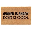 Onlymat Owner is Shady Funny Printed Anti-Slip