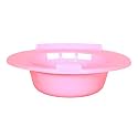 OnlyRajesh PREMIUM Sitz Bath Tub- Unisex-For Piles, Haemorrhoids, Fissures, Postpartum (Pink)
