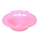 OnlyRajesh Sitz Bath for Adults - Heavy Duty Plastic Hip Bath Tub, Fits Western Toilet, Relief for Fissure & Piles, Naturopathy, Foldable, Hot Tub for Bathroom - Bath Tub for Adult Use (Blue)