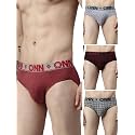 ONN Men39s Super Combed Cotton Printed Briefs