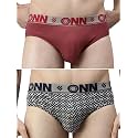ONN Men39s Super Combed Cotton Printed Briefs