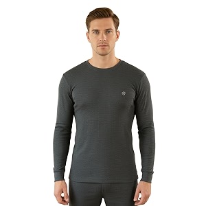 onn by lux cozi mens thermal top base layer shirtwarm undershirt for winter cold weather hiking outdoor sportslightweight stretchy moisture wicking