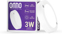 ONNO 3W Striker LED Downlight - Cool
