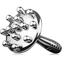 ONUEMP Stainless Steel Cellulite Massager Brush, Ice Fascia Massage Tool