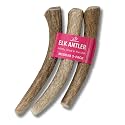 Onward Hound Elk Antlers for Dogs, Whole Medium 6 in+, 3-Pack