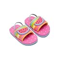 ONYC Premium Watermelon Artistic Slider for Kids, Comfortable Sliders for Girls (Pink)