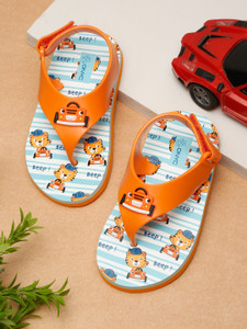 ONYC Velcro T-bar Sandals For Boys