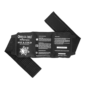 onyxneo reusable hot and cold gel pack with straps medium 150mm310mm