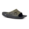 OOFOS - Unisex OOahh Sport - Post Run Recovery Slide Sandal (Tactical Green, US Men's Size 5/Women's Size 7)