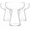 Oojami 40 Pack Plastic Margarita Glasses 11 oz - Heavy Duty Disposable
