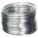OOK Hobby Wire, 18 Gauge x 110ft, 1 Coil, Silver Steel