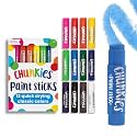 Ooly Chunkies Easy Grip Tempera Paint Sticks for Kids, Set of 12 - Classic