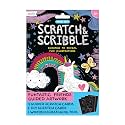 Ooly Mini Scratch &amp; Scribble Art Kit, 6 Cards – Funtastic Friends