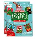 OOLY Scratch & Scribble Window Banner Kit - Festive Friends